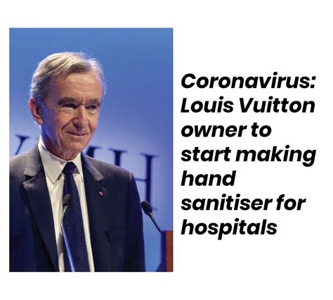 Coronavirus: Louis Vuitton owner to start making hand sanitiser